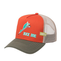 Бейсболка COASTAL арт. HFT Duck Dive (оранжевый / оливковый)