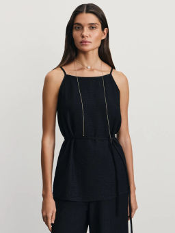 Топ из вискозы на завязках / Zarina