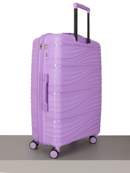 LACCOMA чемодан ПП808-28-Сиреневый PP-пластик полиэстр