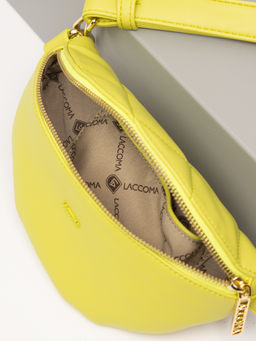 LACCOMA сумка Пэрри-Ф826-лайм эко кожа хлопок  фото 5