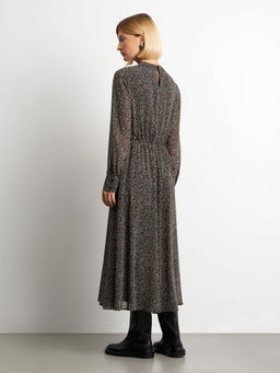 Платье макси с цветочным принтом - Emka фото 4