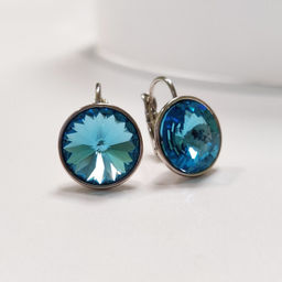 Серьги с кристаллами Swarovski