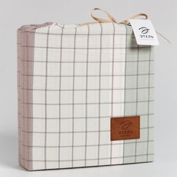 Постельное бельё Этель евро Imperia 200х220 см,220х240 см,50х70-2шт, 100% жатый хлопок, 140 гр/м2  фото 6