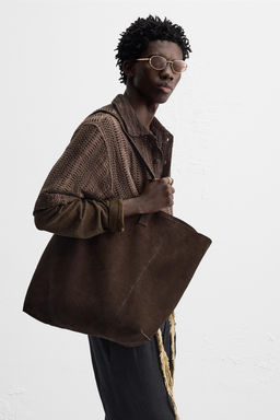 LEATHER TOTE BAG
