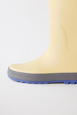 COLOUR BLOCK WELLINGTON BOOTS - Zara фото 9