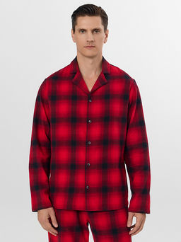 Комплект домашний мужской красный в клетку - Mark formelle фото 3