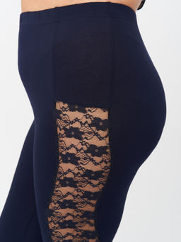 Леггинсы с гипюром LL13139DBL05 - Артесса фото 5