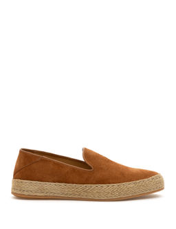 Taba %100 Deri Loafer Ayakkab_