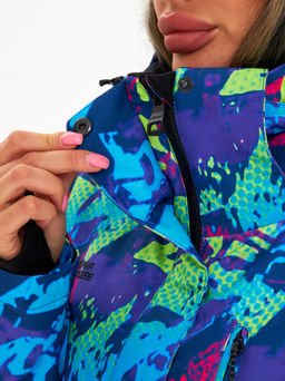 Женская горнолыжная сноубордическая куртка Alpha Endless Ultra Chaleur SNB 423/316_8 Разноцветный  фото 8