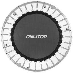 Батут детский ONLITOP, d=102 см, с держателем, цвет серый  фото 10