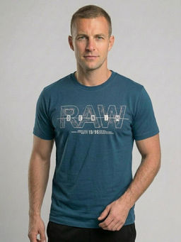 Футболка мужская арт. 02285/RawDenim - F5 фото 2