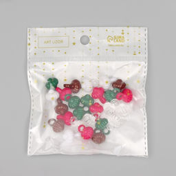 Цена за 2 шт. Декор для творчества пластик «Тыковка», набор 20 г, 1×1×1.5 см, МИКС