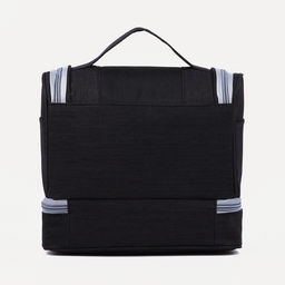 Косметичка - несессер дорожная на молнии, с крючком, с ручкой, с отделами, чёрная - Simaland фото 2