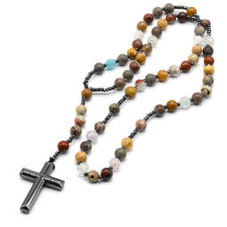 Четки православные 50 бусин из самоцветов шарики 8мм