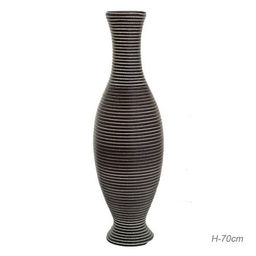 Ваза напольная 70 см Плетенка / 287 /уп 6/пластик - Галеонтрейд фото 2