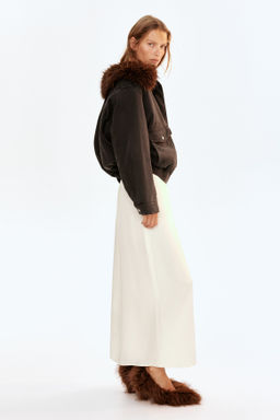 Cazadora oversize con cuello - H&m фото 5