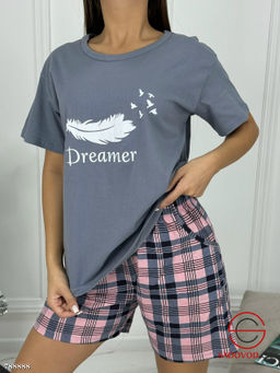 Женская пижама футболка шорты - Bruno фото 2