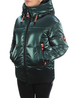 8100 DK. GREEN Пальто женское зимнее JARIUS (200 гр. холлофайбера) - Fashion фото 3