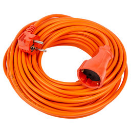 YXз16-101 /UCK-1N/3x1,50/20M/O ORANGE Удлинитель силовой в бухте, c/з, 1гнездо, 20м (ПВС 3х1,50), 16A. Оранжевый. TМ Uniel