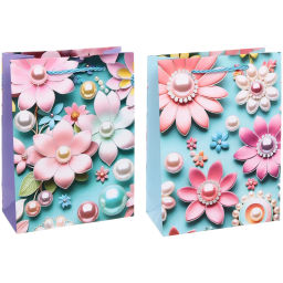 Пакет подарочный "Ромашечки милашечки" 18*24*8.5 см