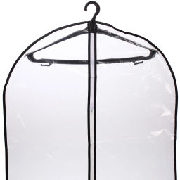 Цена за 4 шт. Чехол для одежды Селфи 60х137 пвх, прозрачный