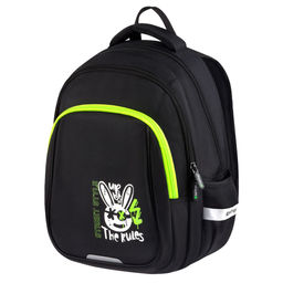 Рюкзак Berlingo Comfort "The rules" (RU-CM-1102) 38*27*18см, 3 отделения, 3 кармана, эргономичная спинка