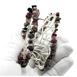 Заколка краб для волос бабочка с турмалином 8*3,5*5см