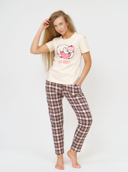 775/3 Пижама "Бежевый"