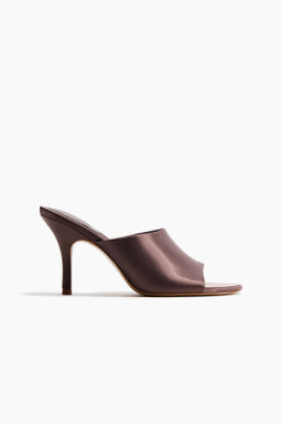 Stiletto-heeled sandals