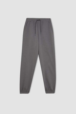 Длинные толстые спортивные штаны Jogger стандартной посадки с эластичной окантовкой по ноге - Defacto фото 7