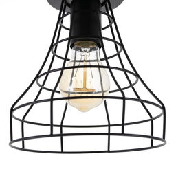 Люстра «Конти» 1×60 Вт E27 черный 18×18×22 см