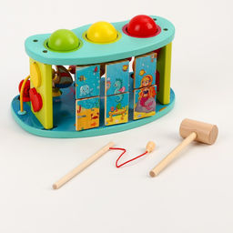 Бизиборд Море, стучалка, рыбалка и серпантинка, 16?26?13.5 см - Simaland фото 2