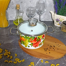 Кастрюля 2,0л Гранада/Granada белосн. 1SD165S