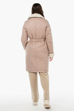 05-2063 Куртка женская зимняя (пояс) - El podio фото 11