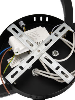 Светильник потолочный LED Bloom CLL-1-78-RC, 78 Вт, 3000-6000К, 62×42×10 см, с ПДУ, чёрный