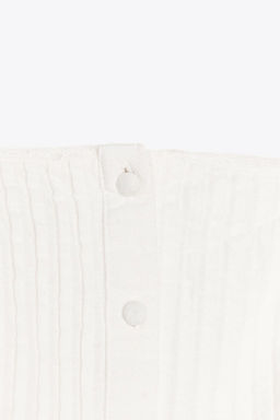 SHORT PINTUCK PLEATED DRESS - Zara фото 11