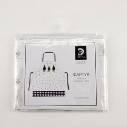 Фартук Этель Magic winter 60х70см, 100% хлопок, саржа 190 гр/м2  фото 6