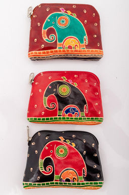 Косметичка  Слон (кожа) набор из 3-х № 0644/3