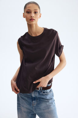 Camiseta en mezcla de seda - H&m фото 7