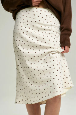 Юбка с тесьмой с сердечком Milk - Erist store фото 3