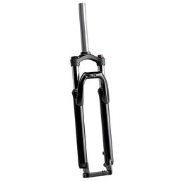 Вилка амортизационная 29" стальная, ход 70мм, под диск. торм. шток 1-1/8 210мм, прямой шток, черная