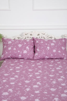 Простыня поплин Пиония-компаньон