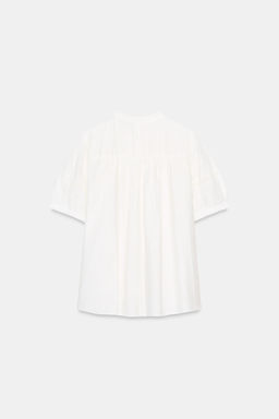 ROMANTIC BALLOON SLEEVE BLOUSE - Zara фото 10