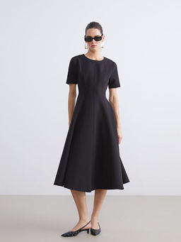 Bisiklet Yaka Belden Oturtmal? Elbise