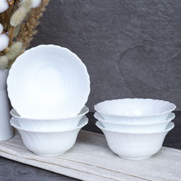 Набор салатников 6 штук 300 мл белый / LHBW-50XN (WHITE) /12/ - ГалеонТрейд фото 4