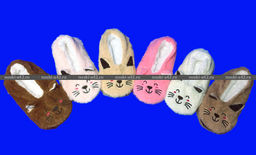 Цена за 2 пар. 2 ПАРЫ - ПОДАРОЧНЫЙ НАБОР Носки-тапочки с мехом Мордочки ЖЕНСКИЕ 38-41 (длина подошвы 24-25 см) - For you фото 2