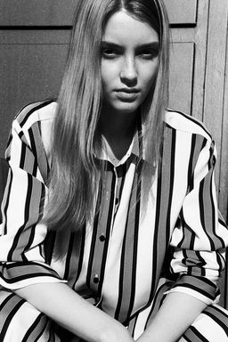 Camisa de corte holgado