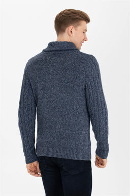 U. S. Polo Assn Мужской темно-синий трикотажный кардиган - U.s. polo assn фото 11