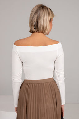 Блузка ТБ-73-1 белый - Angelika фото 5