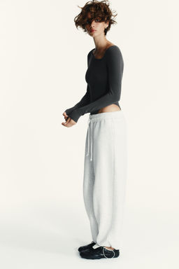 ASYMMETRIC LONG SLEEVE BODYSUIT - Zara фото 3